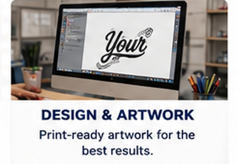 Print-ready vector artwork preparation for decorated apparel